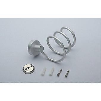 Wand-Aluminium-Haartrockner-Ständer-Halter Kleiderbügel Multifunktions-Aufbewahrungsständer Regal Badezimmerzubehör-Halter für Haartrockner-Ständer Zahnbürsten