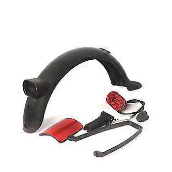 1 Set Electric Scooter Fender Kit Scooter Rear Mudguard With Light Kit For Upgraded M365 Pro Pro 2
