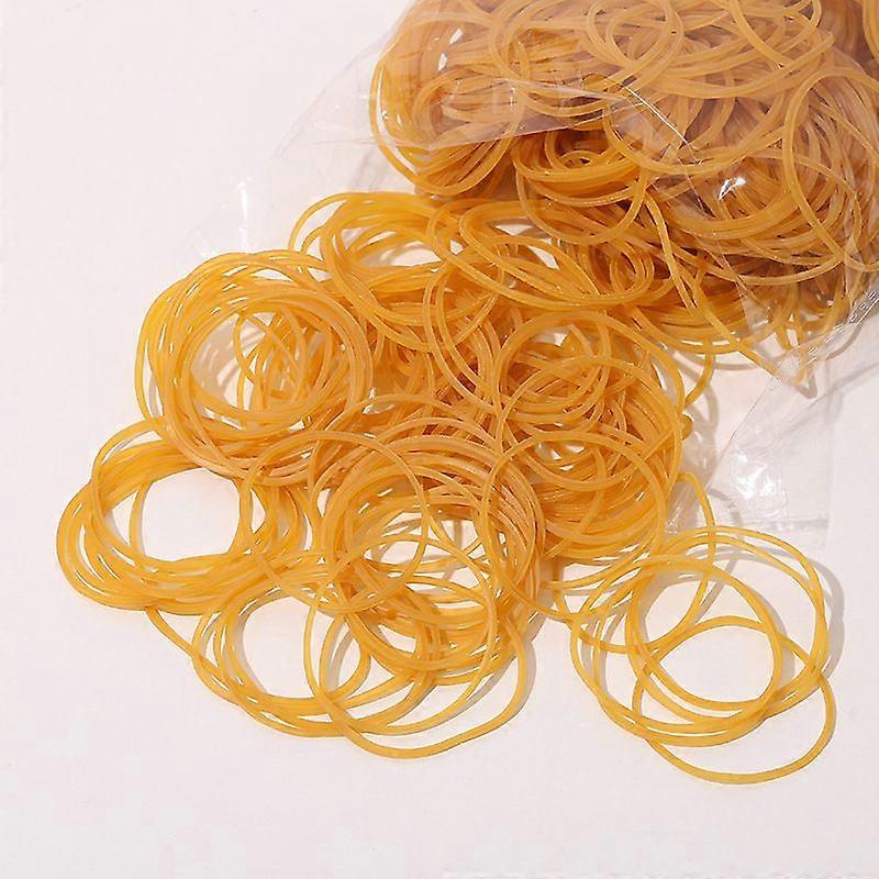 2.5cm, 200 grs blond - Rubber elastics - multiple sizes