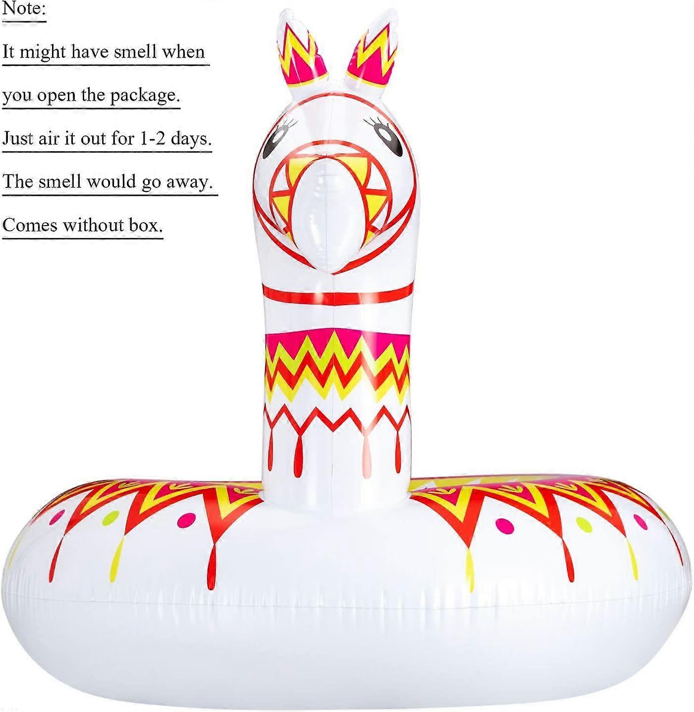 Exuberia Gonflable pour Piscine Animal Enfant Bague De Natation Alpaga Siegravege De Piscine