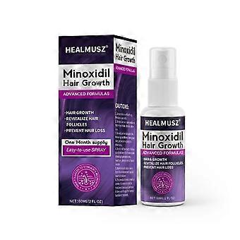Haarwuchsspray mit Minoxidil gegen Haarausfall und dünner werdendes Haar, Kopfhautpflege für volleres, kräftigeres Haar, für Männer und Frauen, tägliche Anwendung
