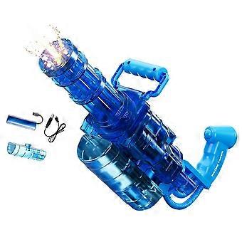 Automatic Flashing Lights Electric Water Toy - High Capacity Novelty for Enjoyable Summer Outdoor Activities in Blue