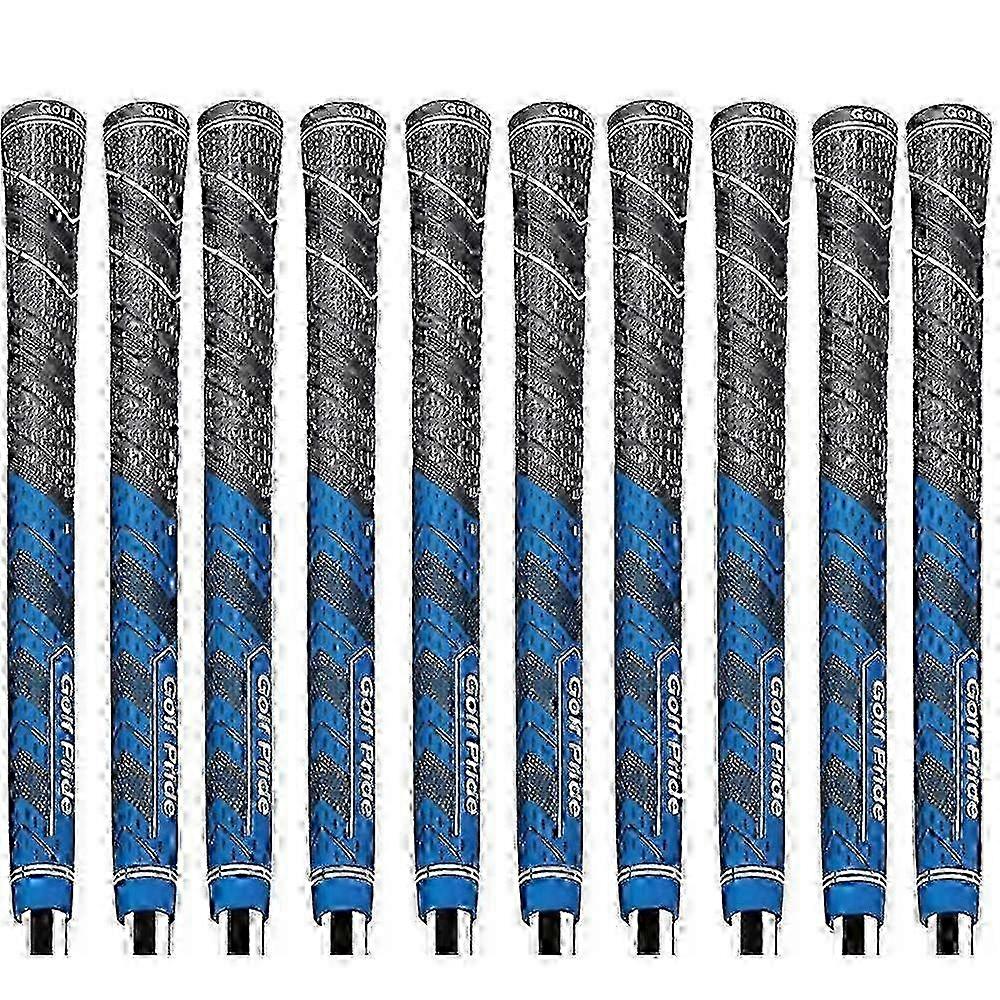 10 grips de golf Golf Pride MCC PLUS 4 tailles standard - Multi-composés compatibles avec