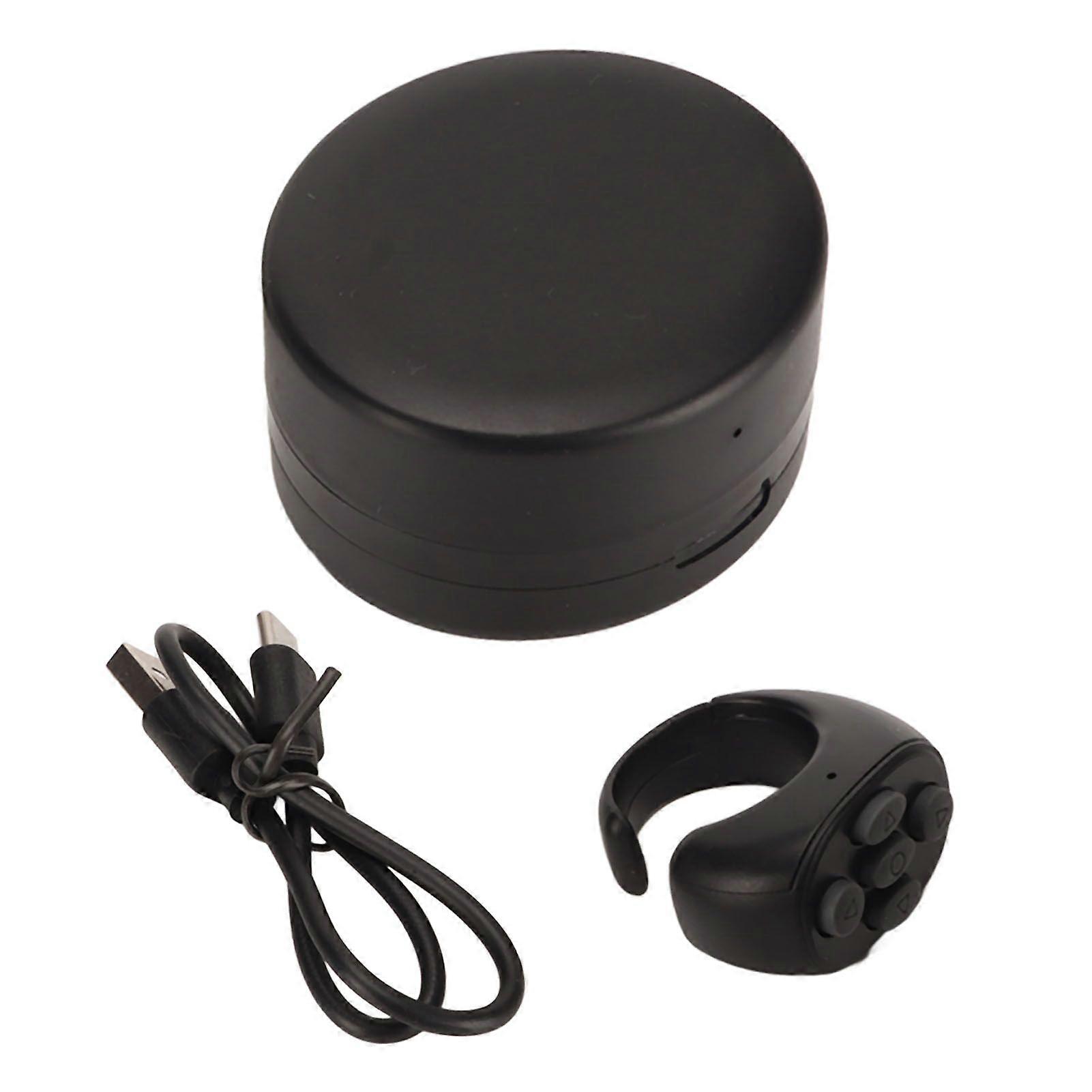 Remote Control Ring ABS APP Page Turner Wireless Camera Shutter Selfie Button for Smartphone