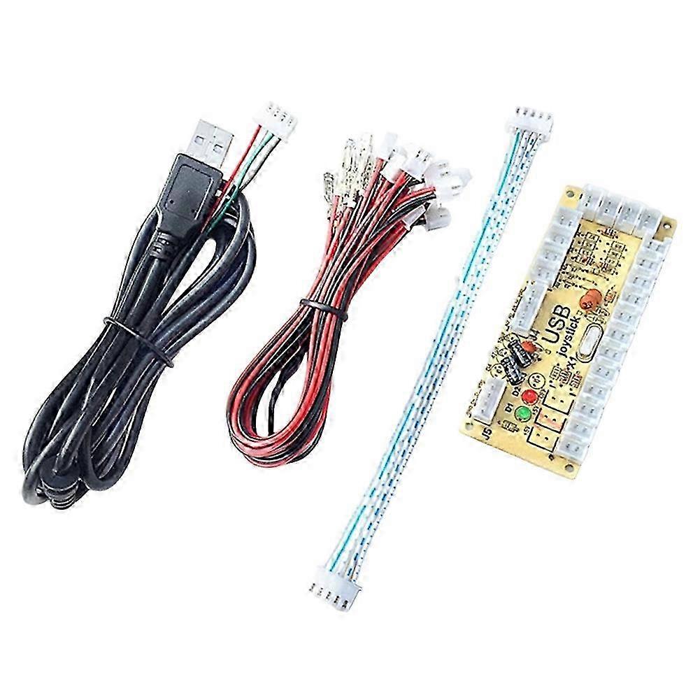 DIY Arcade Usb Zero Delay Encoder PC to Joystick Arcade Rocker Circuit Board Control Module