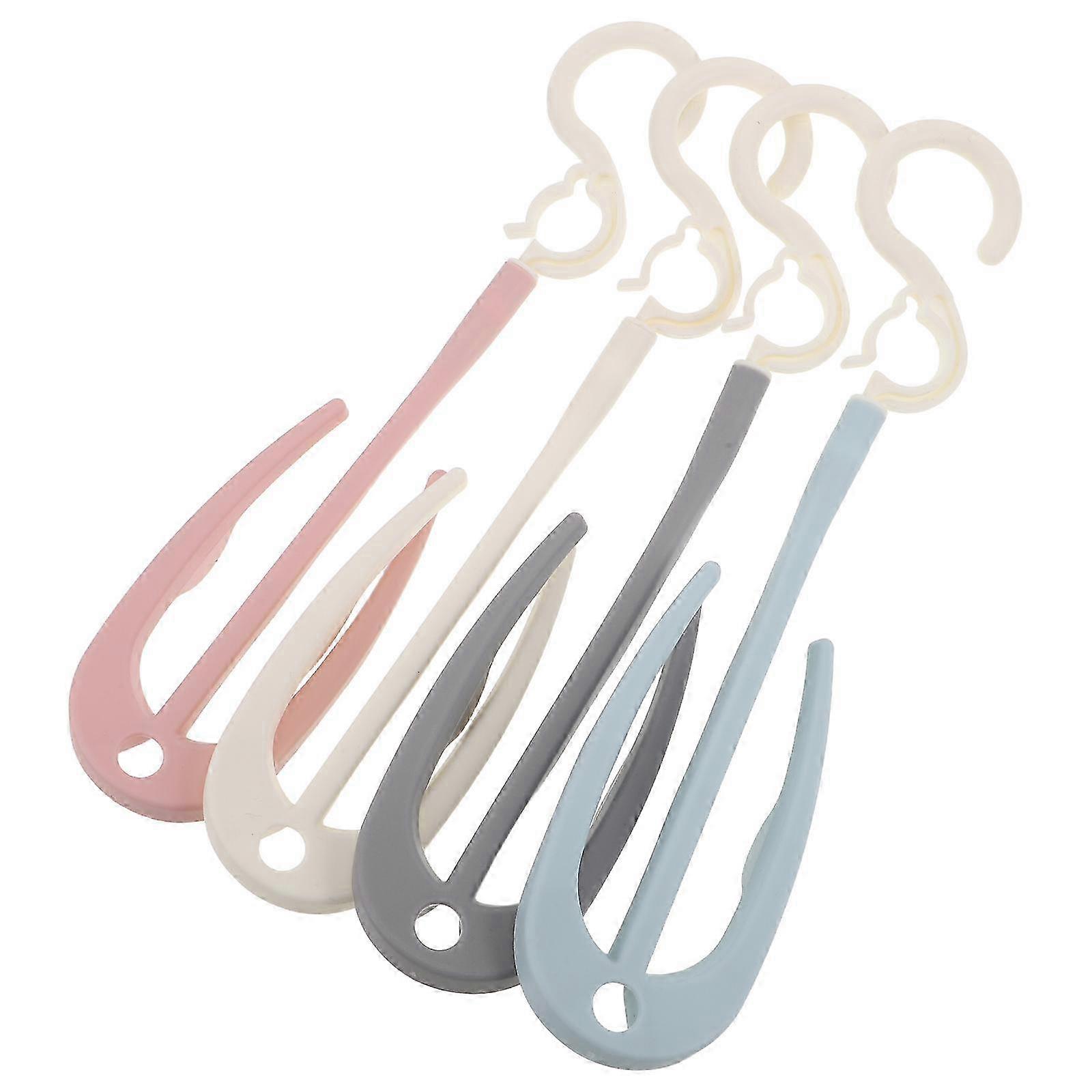 Plastic Shoe Drying Rack with Hanging Hooks 12Pcs for Shoe Drying