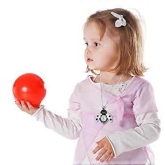 Retro Quartz Pocket Watch with Ladybug Shape compatible with Kids Vintage Style Gift Watch