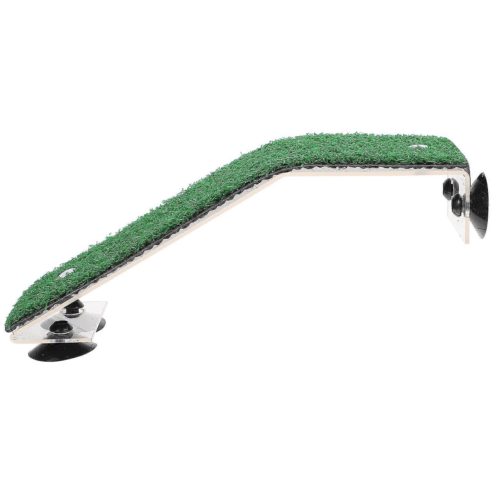 Turtle Basking Platform Aquarium Ornament Functional for Turtle Feeding