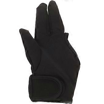 Hairdressing Glove 3 Fingers Heat Resistant Insulation Hairdressing Tool Finger Glove Salon Hair Utensil for Kitchen or Straightening Curly Hair (Blac