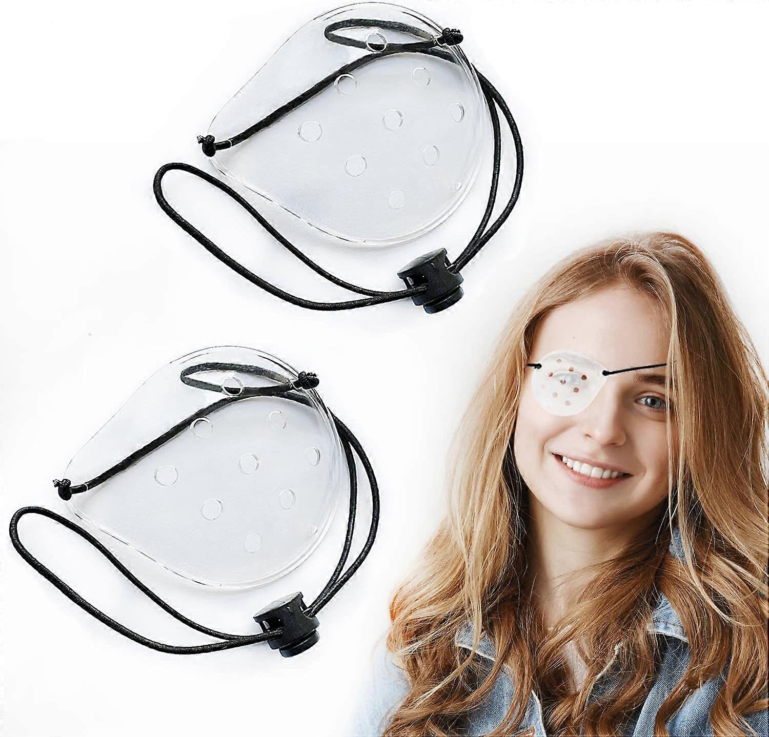 Eye Shield - Plastic Eye Patch for Eye Protection (2 Pcs)