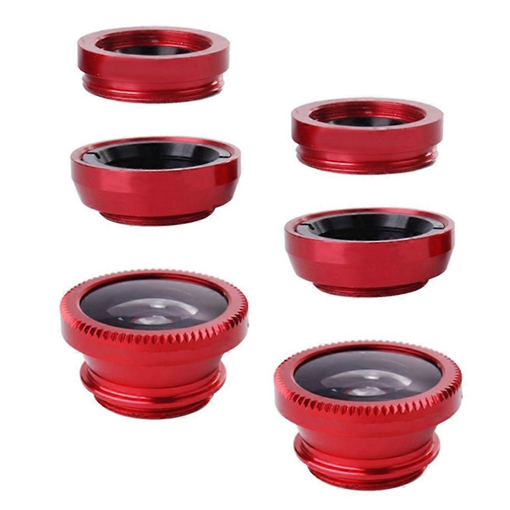 Clip-on Phone Camera Lens 2Sets Wide Angle for Mobile Devices
