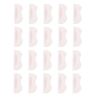 Silicone Eyelash Perming Pads Eyelash Grafting Pads for Makeup Use 4 Boxes