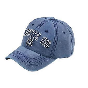 Hut Männer's Cowboy Hut Brief Route Stickerei Baseball Peaked Cap Distressed Hut
