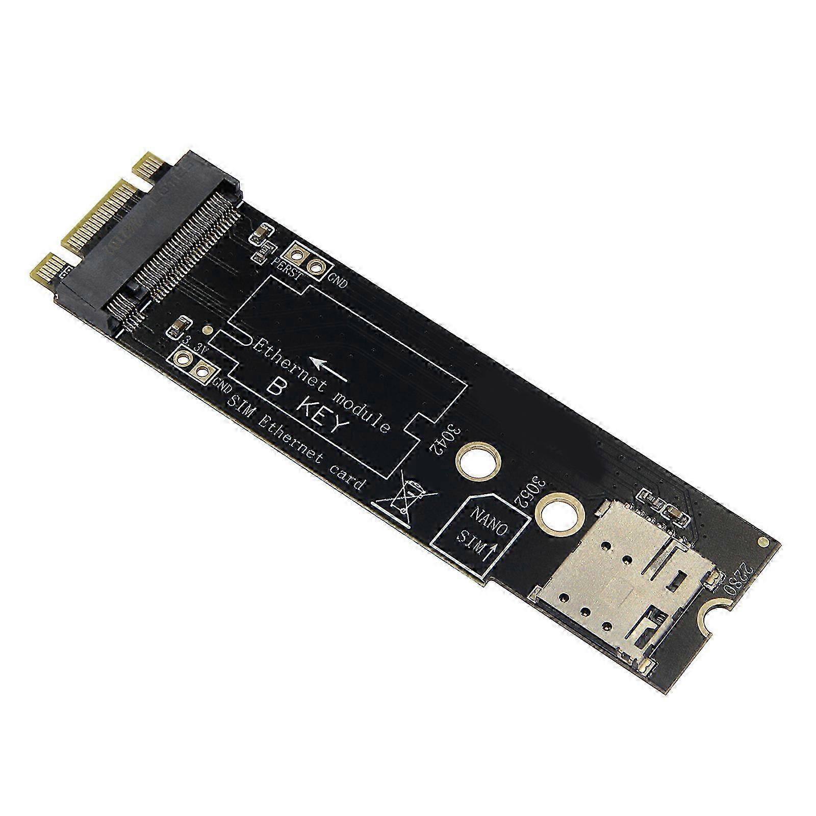 B M Key to B Key 2280 Adapter