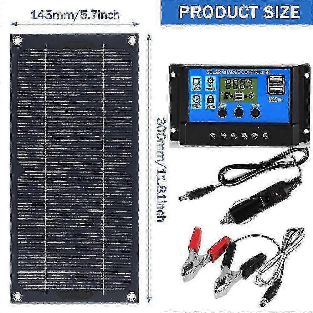 300W 12V Waterproof Solar Kit