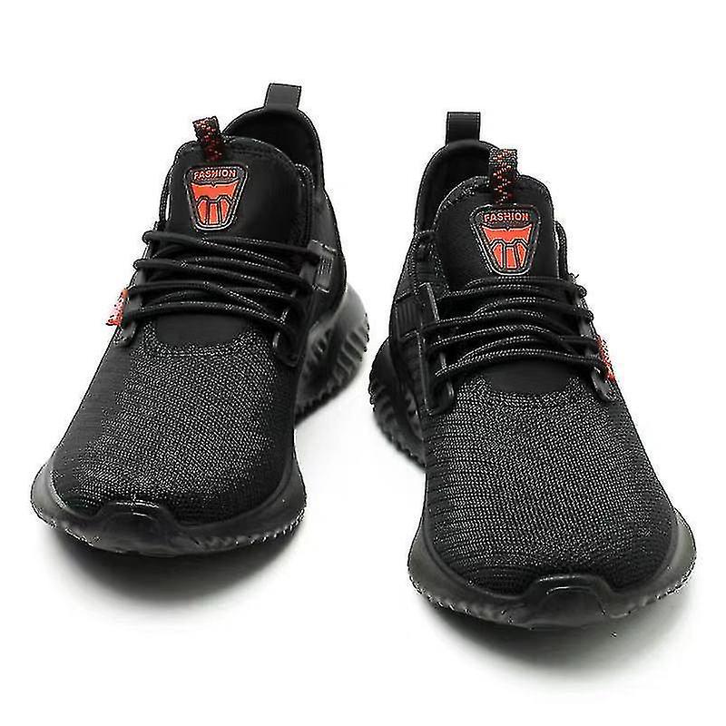 Sorte arbejdssko, anti-smadrende sikkerhedssko