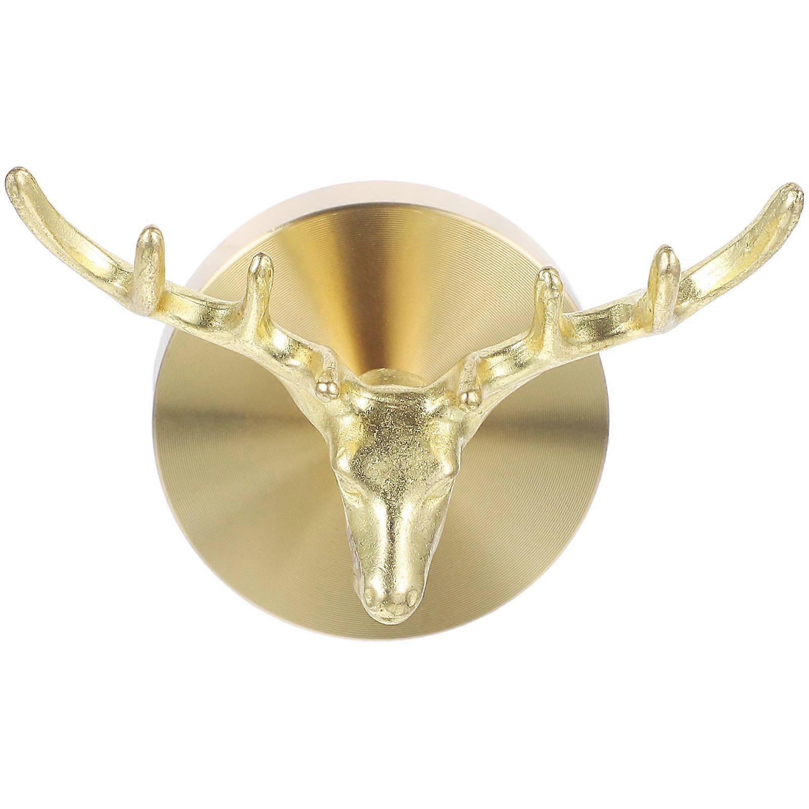 Antler Style Hook Brass Material for Bathroom