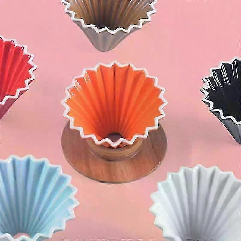 Origami Ceramic Coffee Filter Cup