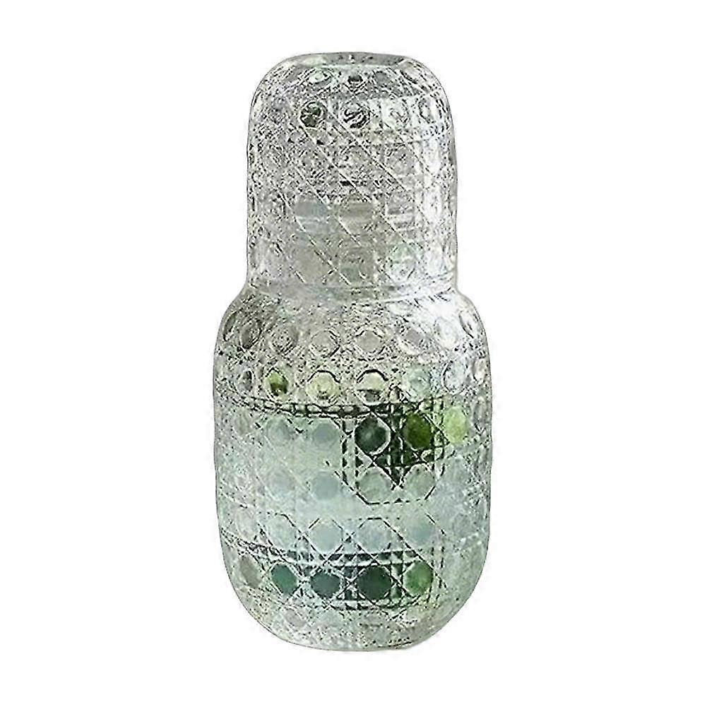 540ml Embossed Glass Pitcher Set