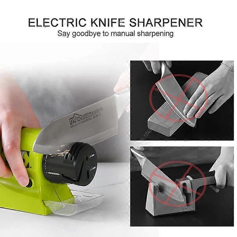 5 Seconds Quick Grindstone Electric Knife Sharpener For Scissors Screwdrivers