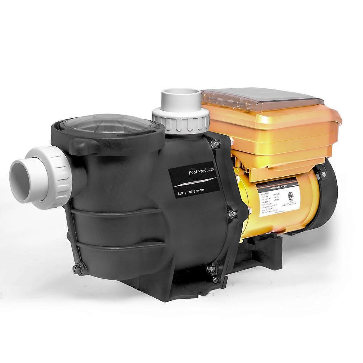 1.5HP Variable Speed Pool Pump with Smart Control Panel, Energy Efficient Inground 230V Pump