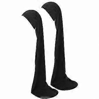 2 Pcs Jumbo Dreadlock Cap, Head Wrap for Dreads & Locs, Sleeping Protective Hair Accessory for Men and Women