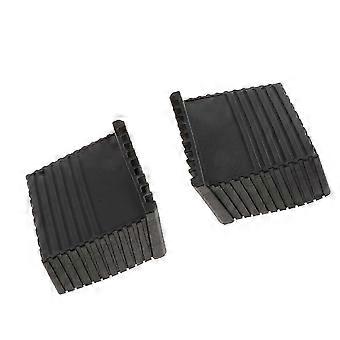 2 Pieces Square End Cap Gym Fitness Equipment Tube Cover for Sturdy Room Gym Type A hwy