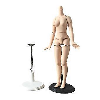 Plastic White Adjustable Doll Stand Display Dolls With Style And Class Display Holder For Doll Bear L 22cm@ff