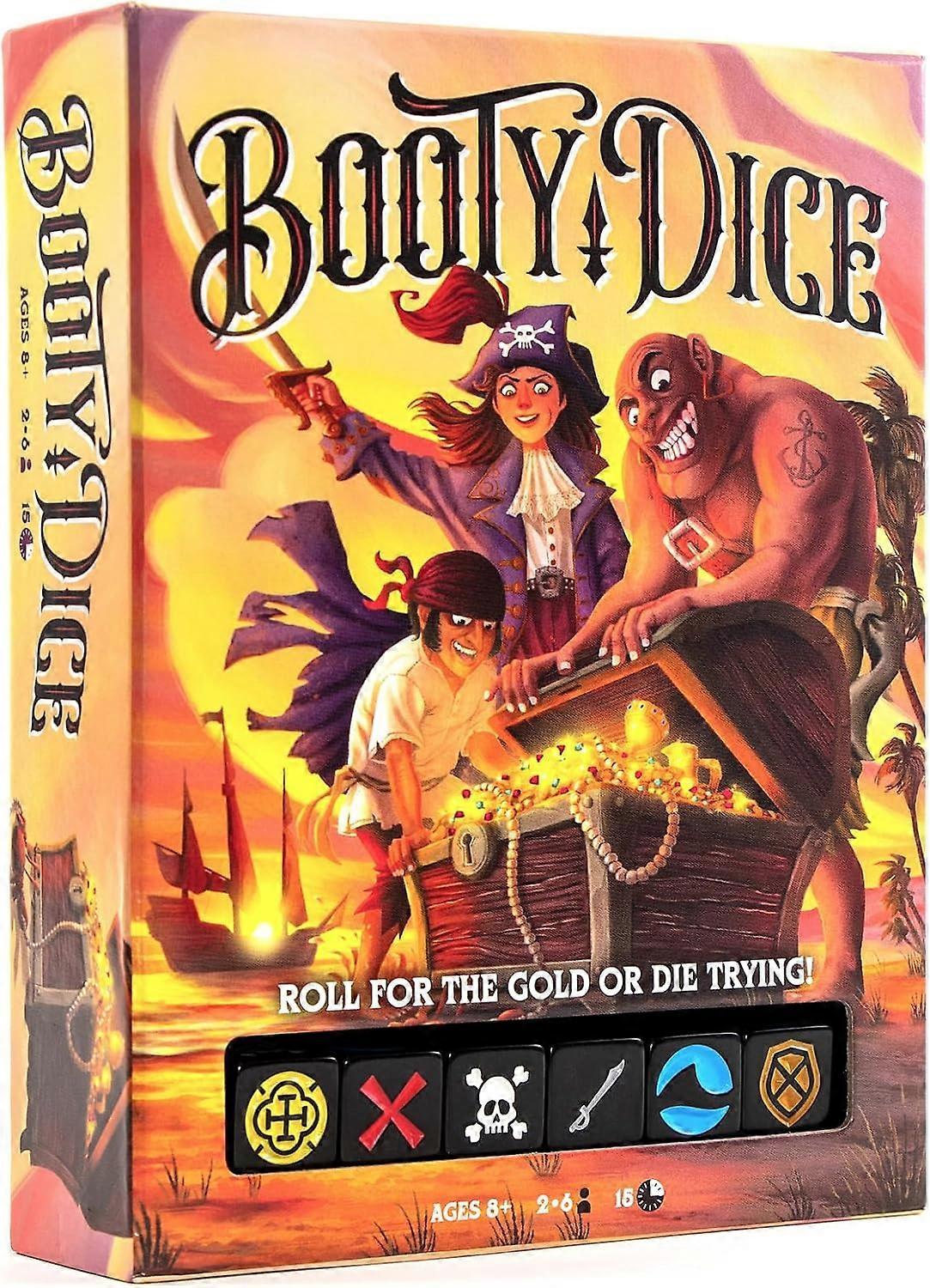 Fast-Paced Pirate Dice Game Ages 8+