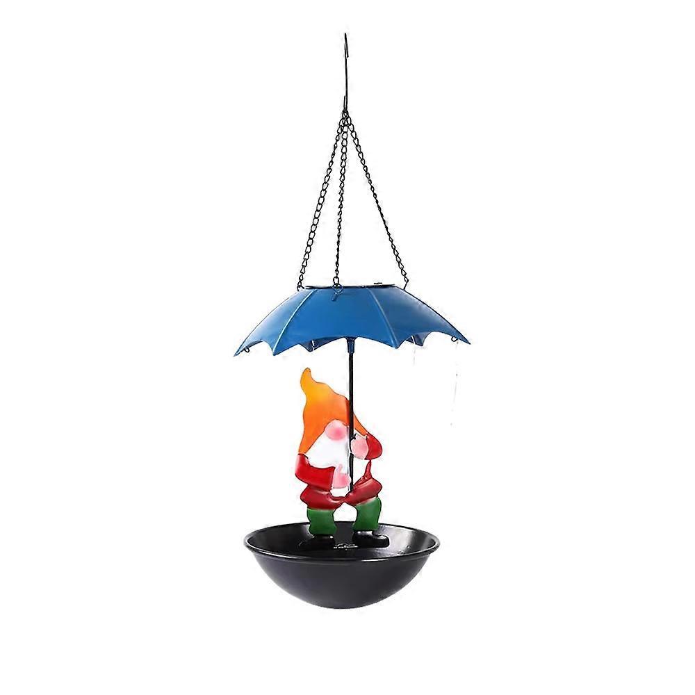 Iron Gnome Tray Feeder With Canopy