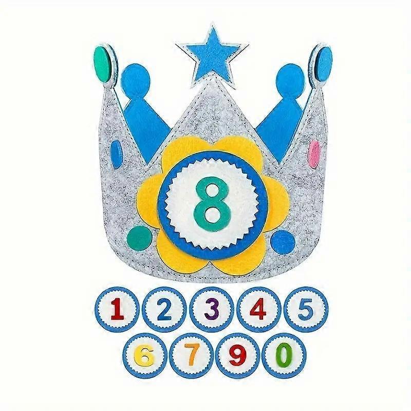 Adjustable Felt Crown Reusable Numbers