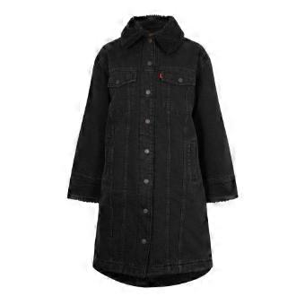 Levis Womens/Ladies Padded Denim Padded Trucker Jacket