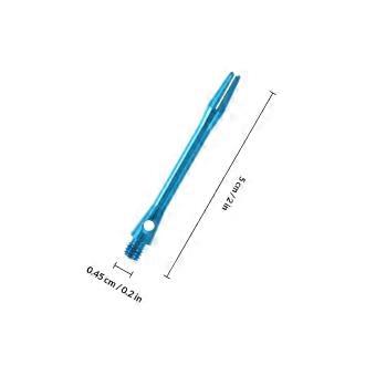 Aluminum Alloy Dart Shaft 2Ba Thread Stems Throwing Fitting 12Pcs