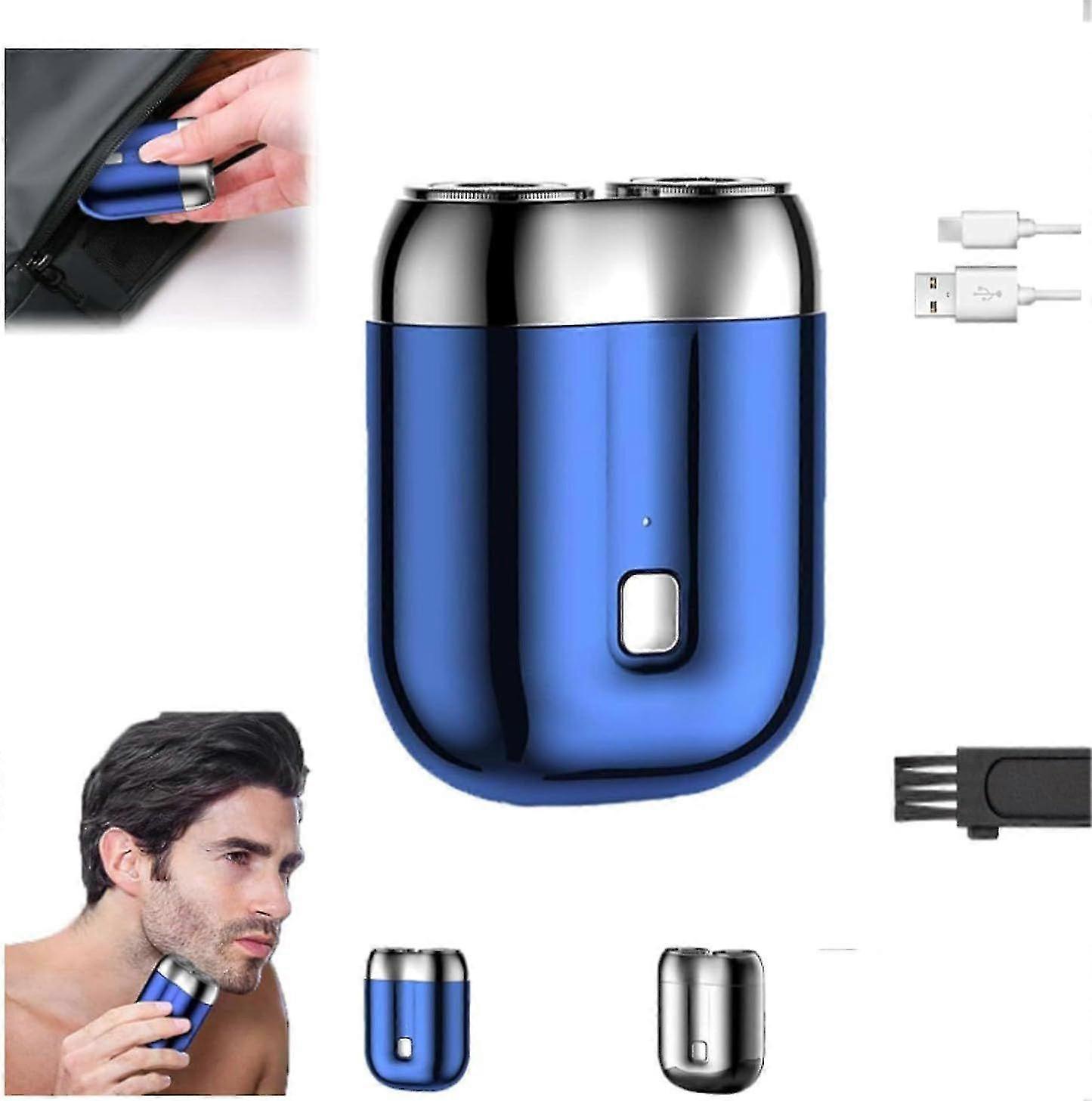 USB Rechargeable Dual-Head Shaver