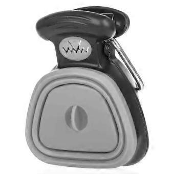 Portable Dog Pooper Scooper for Small and Large Dogs with Bag Attachment and Leash Clip