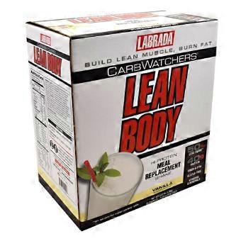 LABRADA NUTRITION Lab Lean Body Lo Carb Vanilla, 20 CT (Pack of 1)