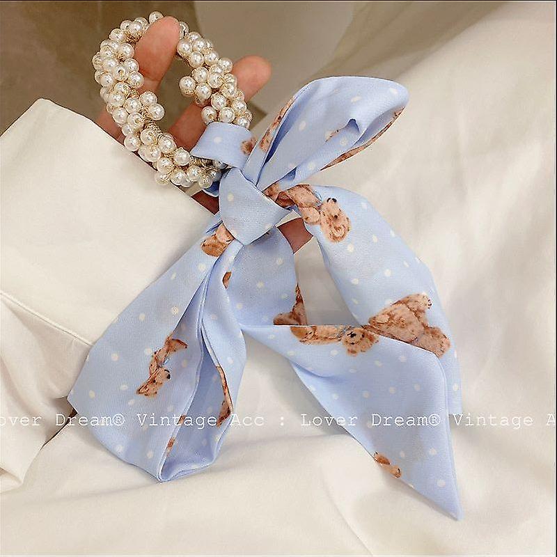 Retro karhu hiukset ympyrä tyttö ihana väri paksusuolen ympyrä korealainen versio monipuolinen hius ympyrä