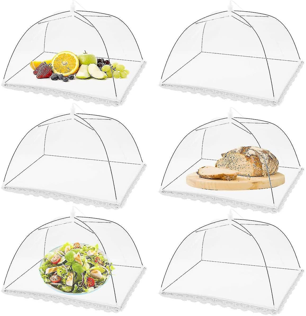 Foldable Mesh Screen Food Containers Covers