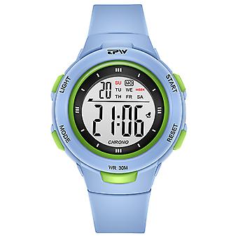 Veeki Sports electronic watch student watch couple multi-function life waterproof luminous watch female