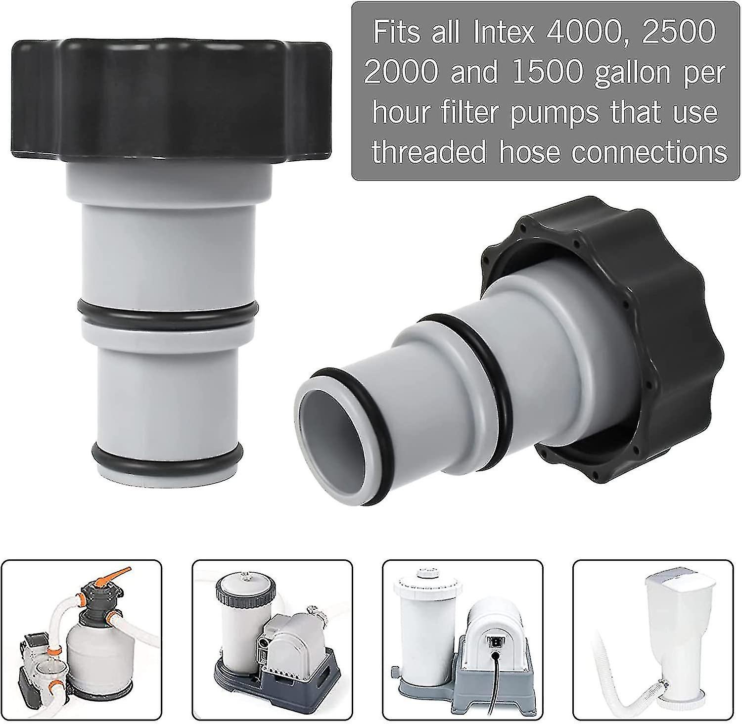 thumbnail image 2 of 12-Pack Intex Pool Joint Pins & Seals - 2.75" Replacement Parts For 13'-24' Metal Frame Pools 2 of 13
