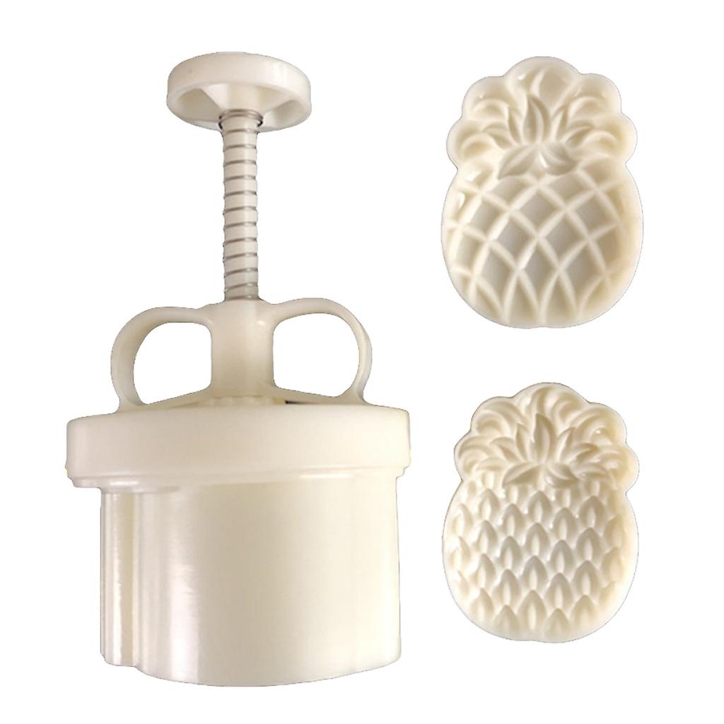 Pineapple Mooncake Mold Bakery Handmade Making Moon Cake Dessert