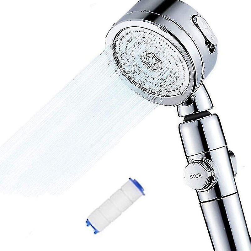 High Pressure Shower Head, Hand Held Shower Head With On/off Full Stop Push