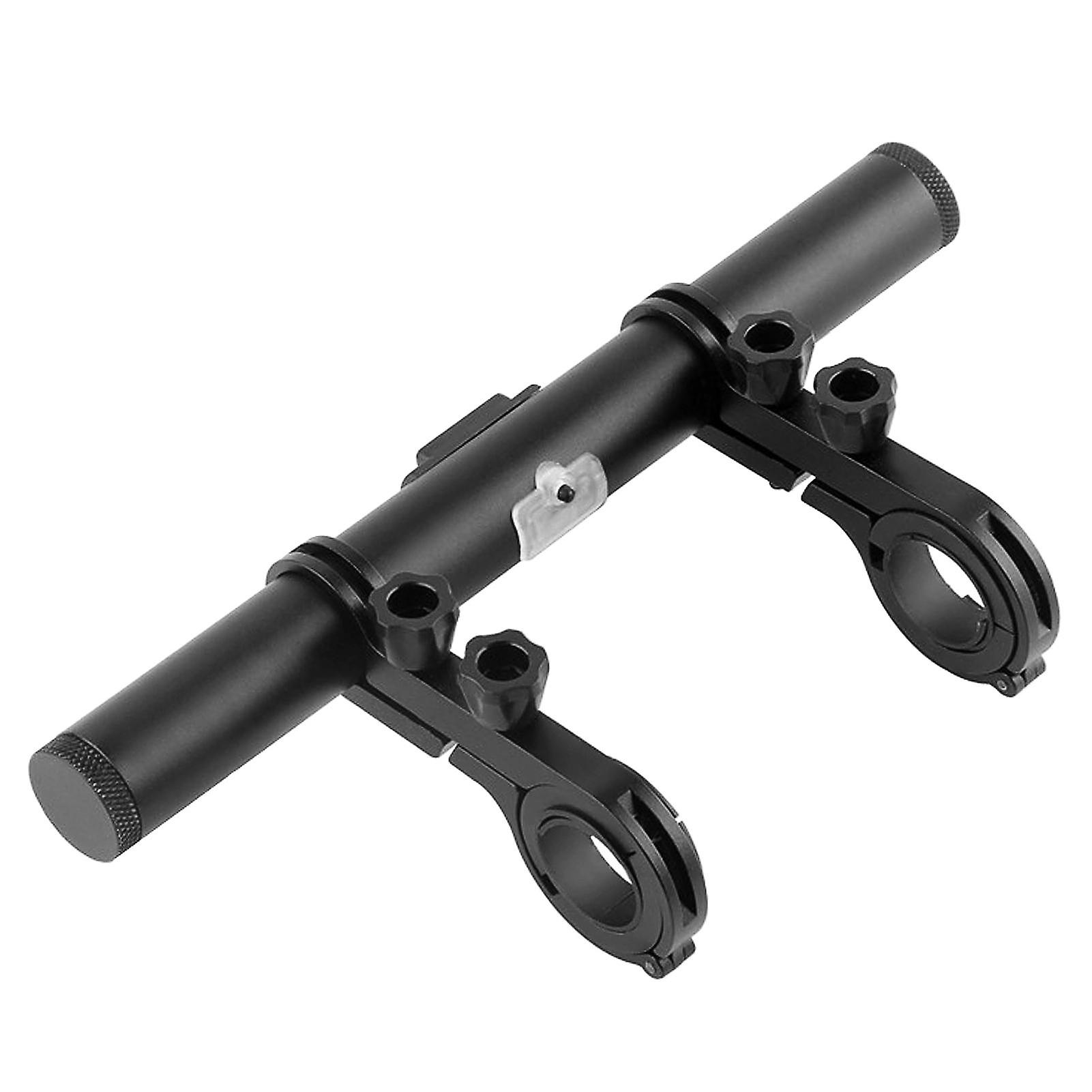 Bicycle Handlebar Extended Bracket USB Charging Power Bank Bike Front Light Mount Bar Holder