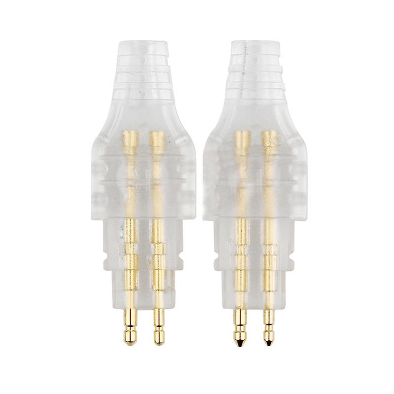 2pcs イヤホン ケーブル ピン プラグ コネクタ 用ゼンハイザー HD650 Hd600 Hd580 Hd25