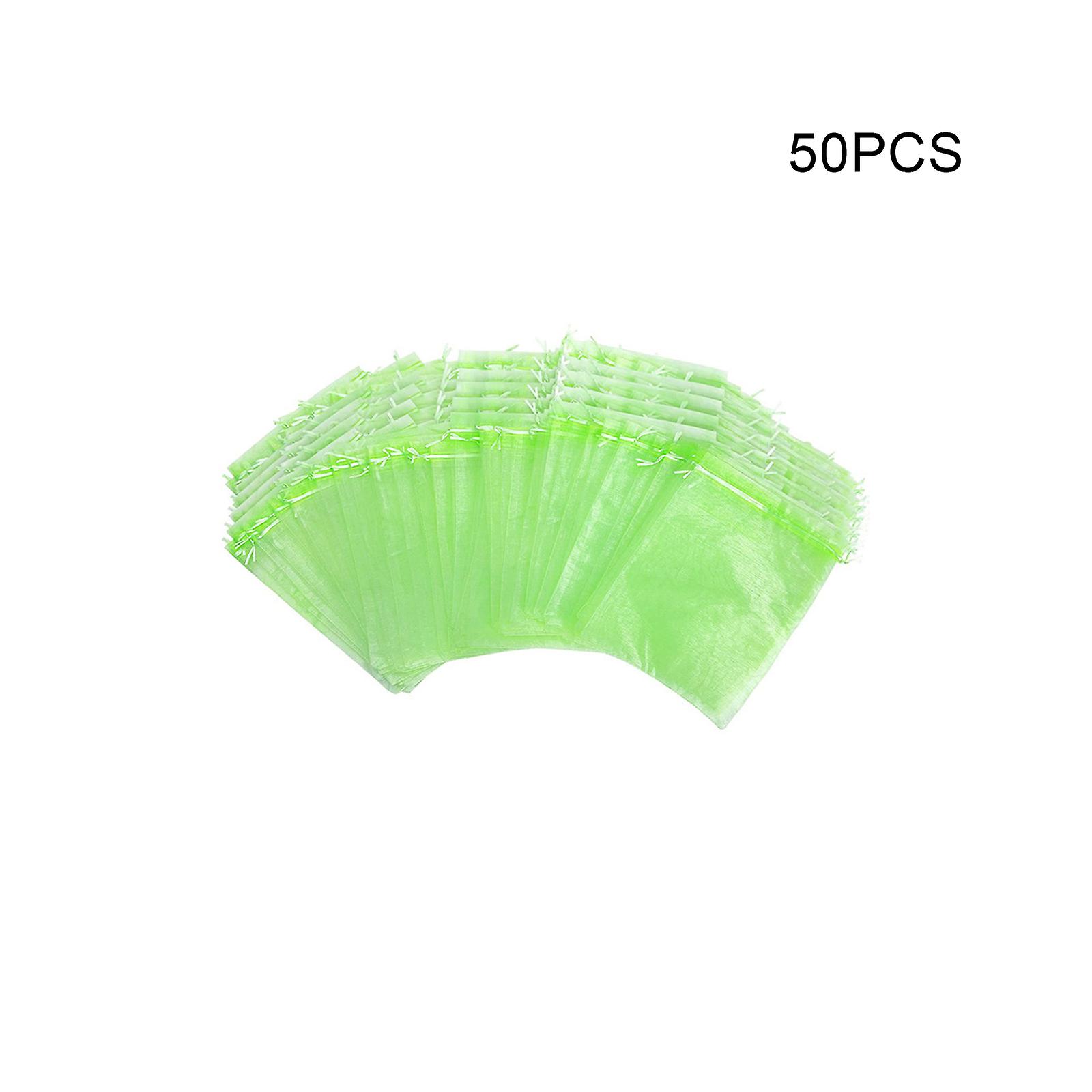 Fruktbeskyttelse Netting Poser 50stk for å beskytte hageplanter Frukt Blomster