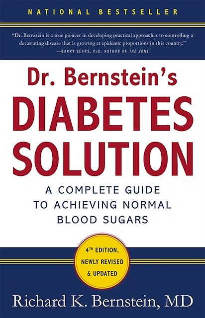 Dr Bernsteins Diabetes Solution by Dr Richard K. Bernstein Paperback Book