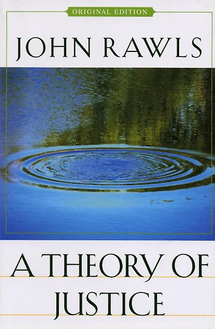 A Theory Of Justice by John Rawls Paperback Book