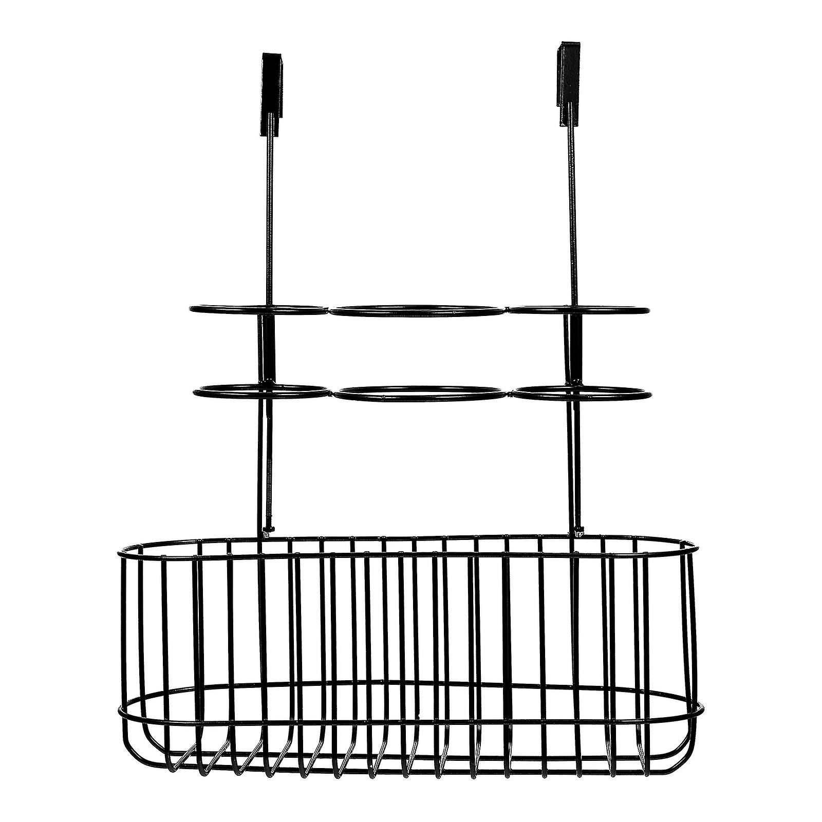 1pc Simple Iron Craft Wall-mounted Rack Home Use Storage Rack Sundries Holder
