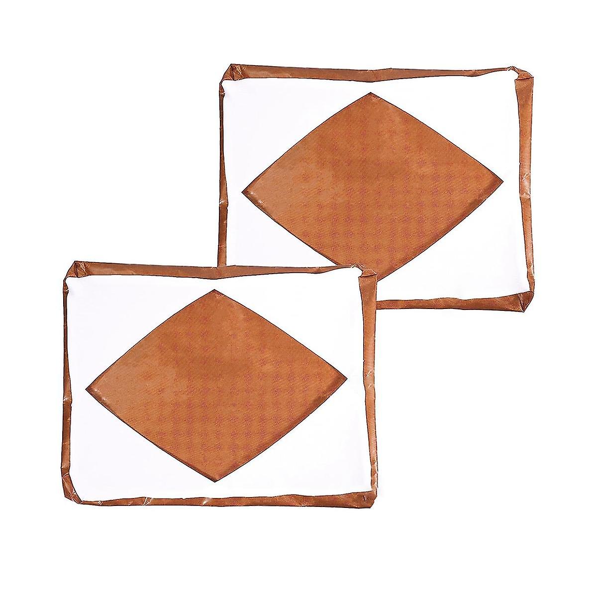 2Pcs Wrap Cover for Heat Press, 16 x 20 Inch Wrap Cover Heat Resistant Reusable Heat Press Wrap Cov