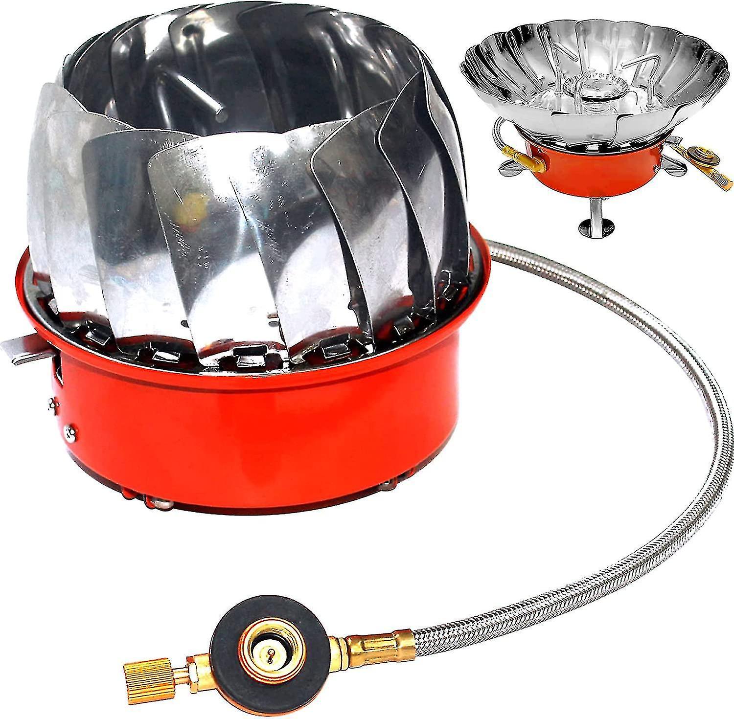 Mini Camping Gas Stove Portable, Windproof Foldable Compact Camping Stove, Lightweight